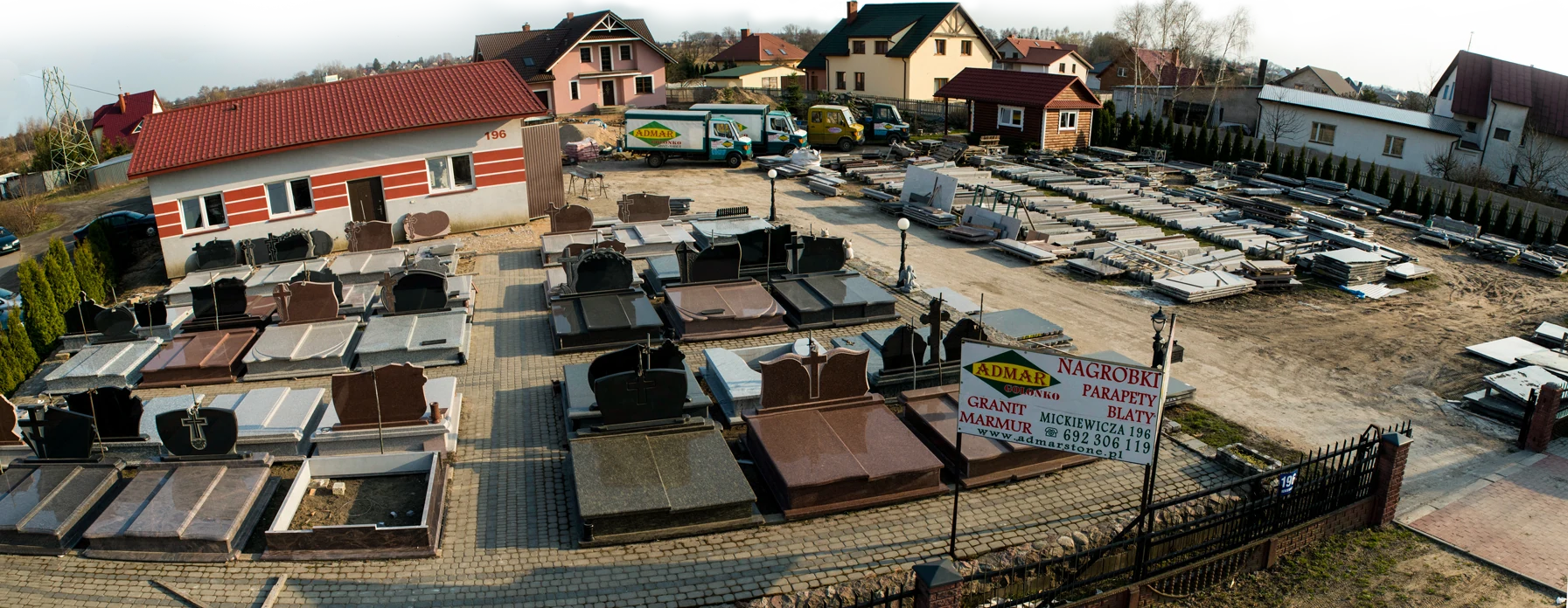 Zakład ADMAR i plac wystawowy w Bielsku Podlaskim